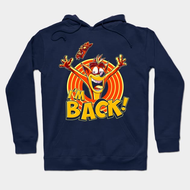 The Legend is back! Hoodie by rustenico